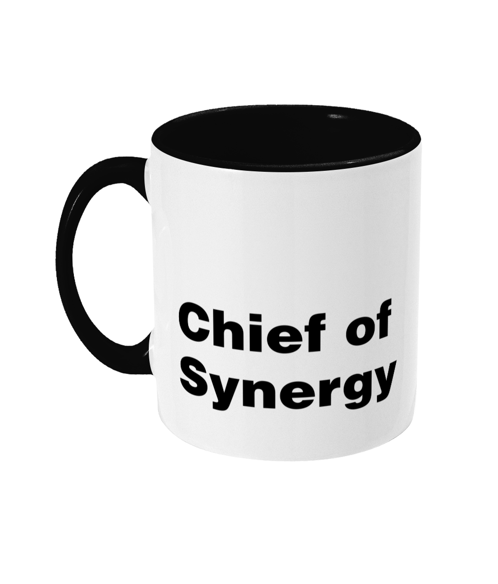 Two Toned Mug Chief Of Synergy