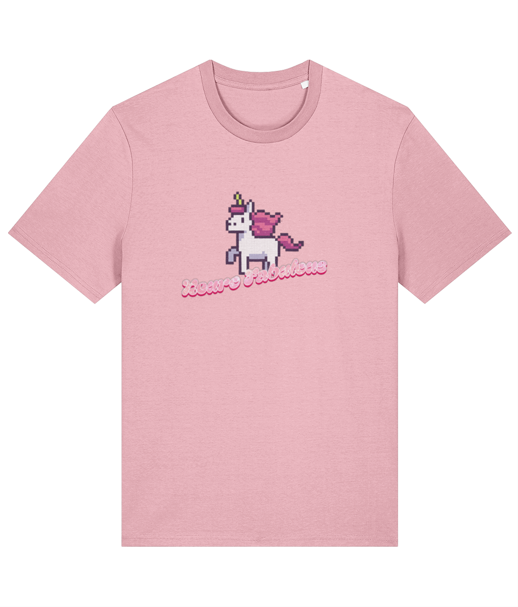 Neurofabulous T-Shirt 100% Organic Cotton Funny Unicorns