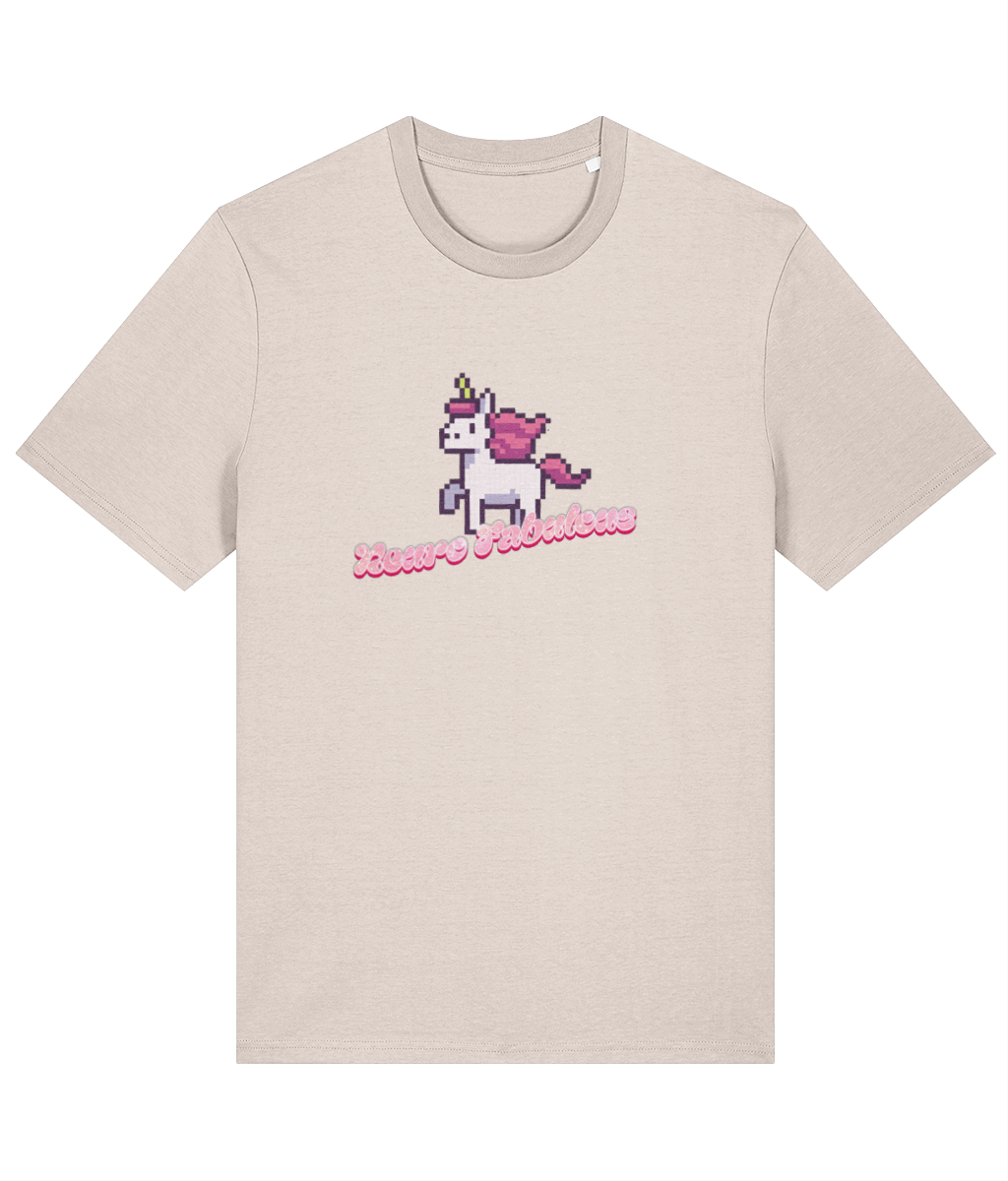 Neurofabulous T-Shirt 100% Organic Cotton Funny Unicorns