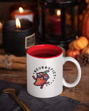 Neurospicy Coffee Mug with pumpkins