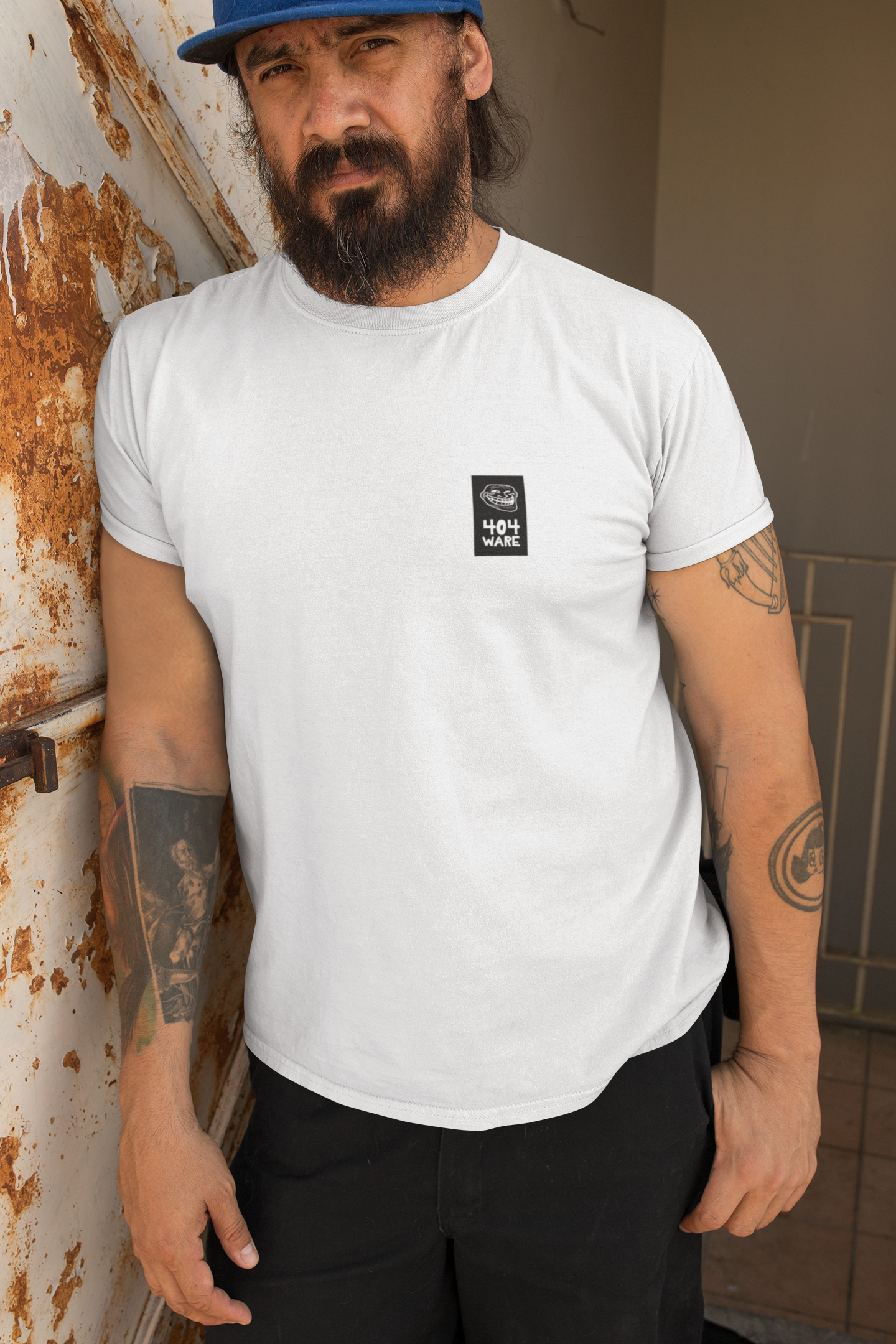 100% Organic Cotton Tee 404 Troll Design