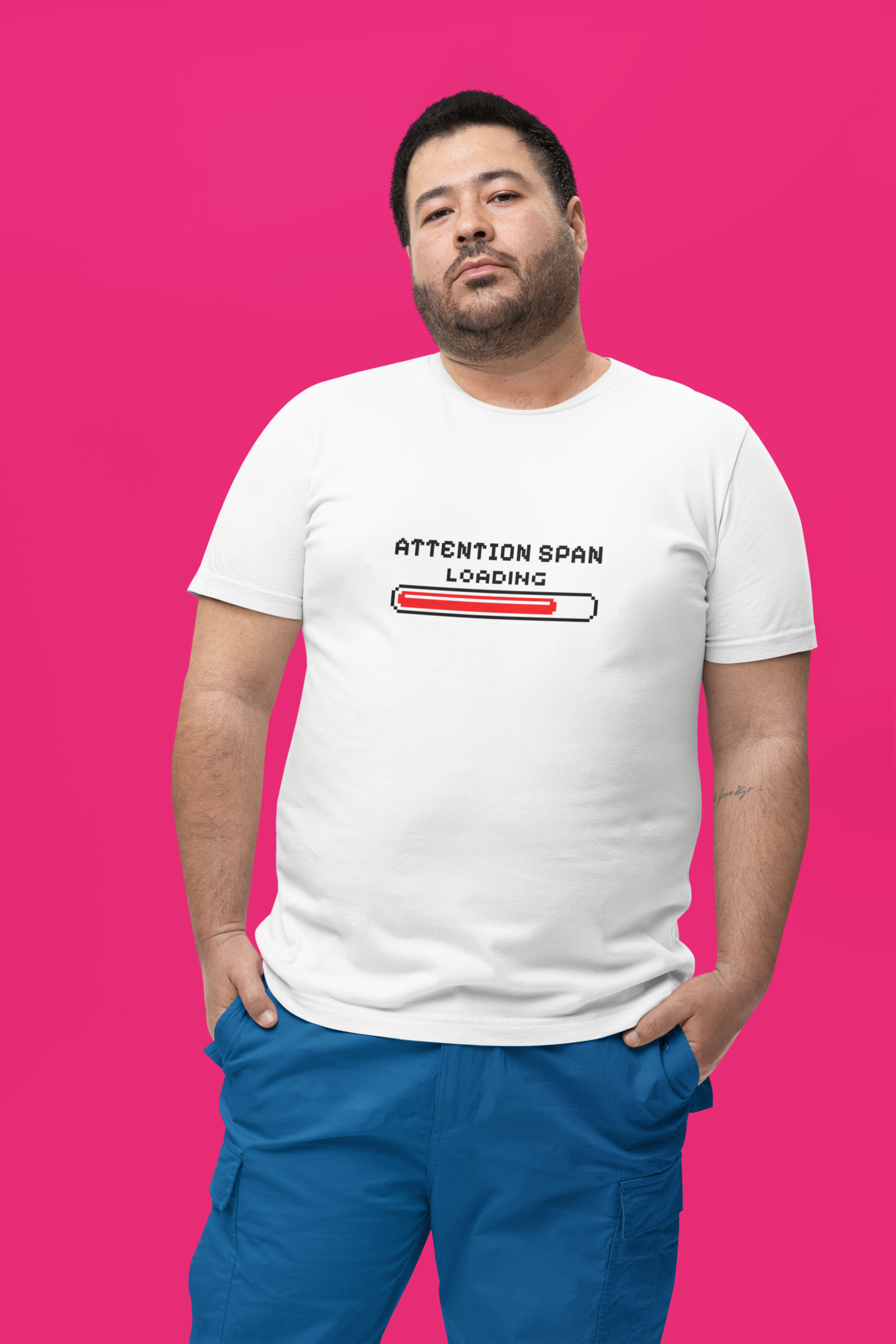 Attention Span Loading | 100% Cotton ADHD Positive T-Shirt