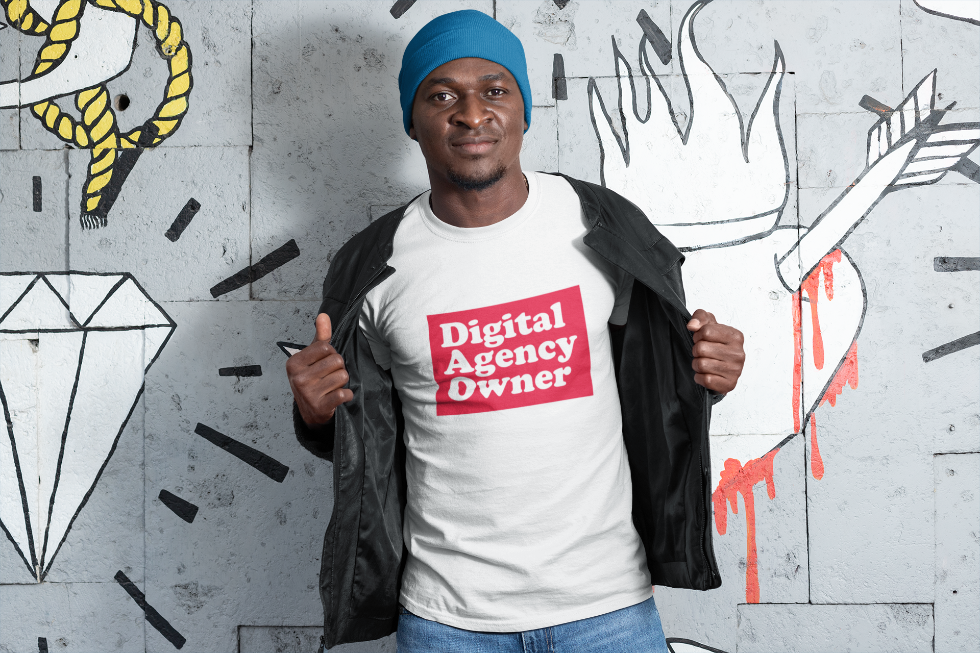100% Organic Cotton TShirt | Digital Agency Owner
