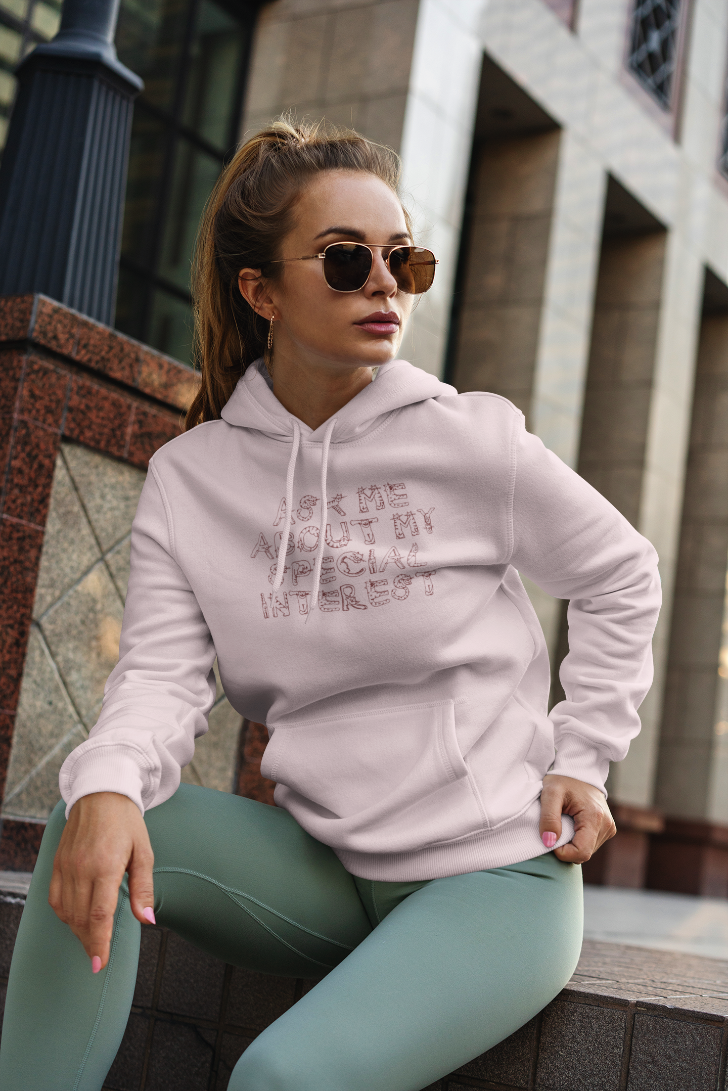 Ask Me About My Special Interest Hoody Neurodiversity Pride