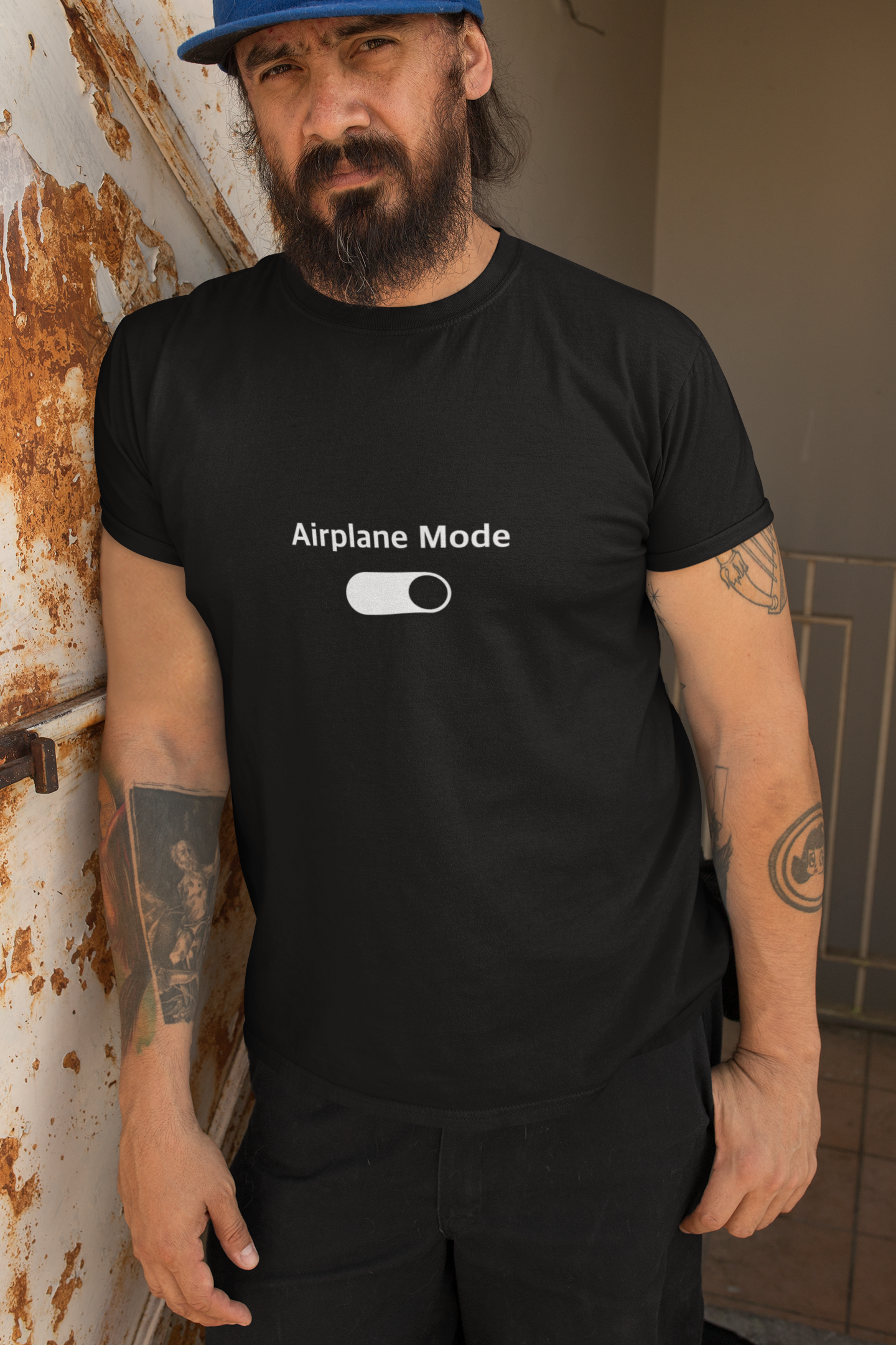 In Airplane Mode | 100% Organic Ethical Cotton Funny Neurodivergent T-Shirt