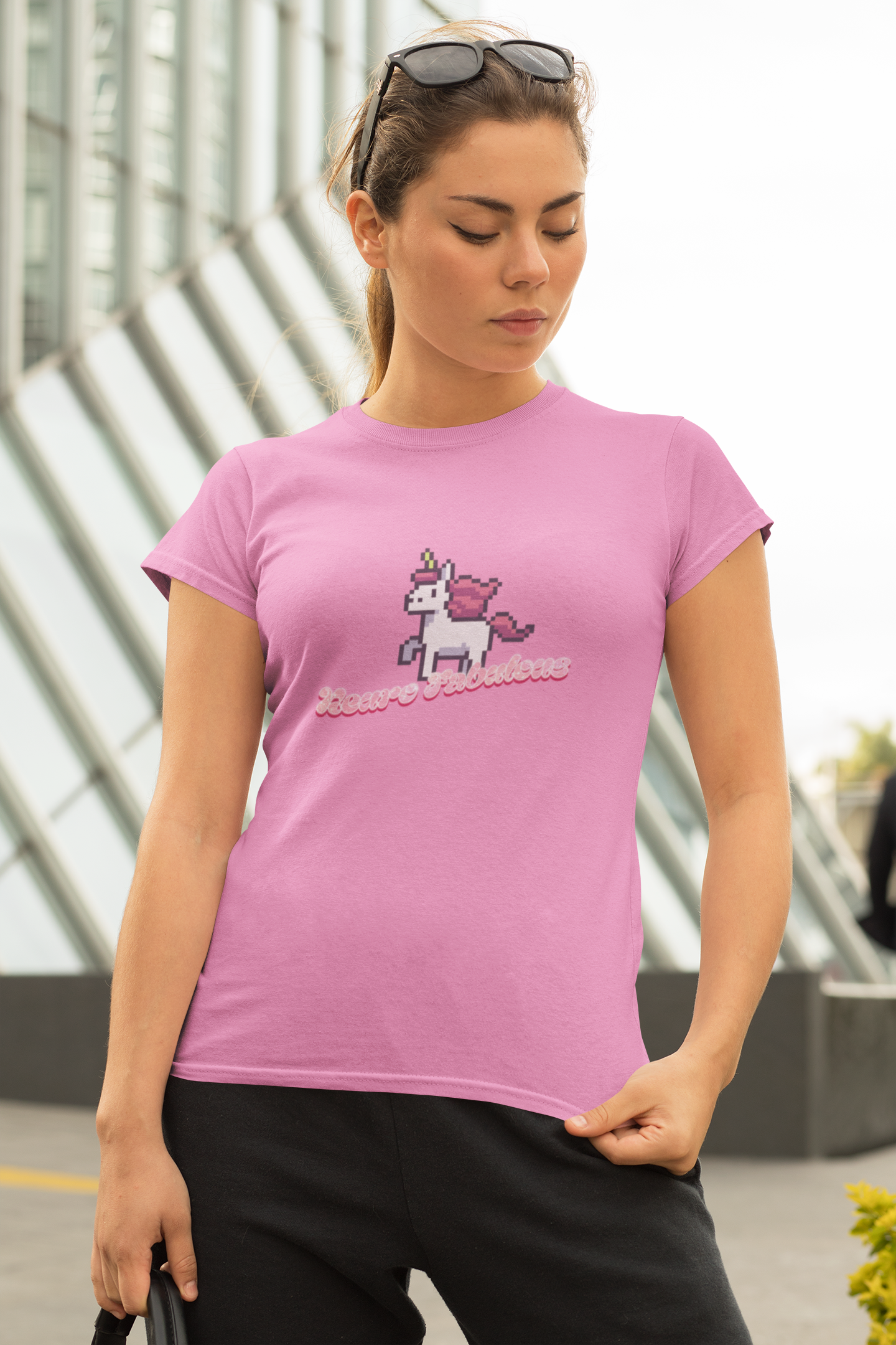 Neurofabulous T-Shirt 100% Organic Cotton Funny Unicorns